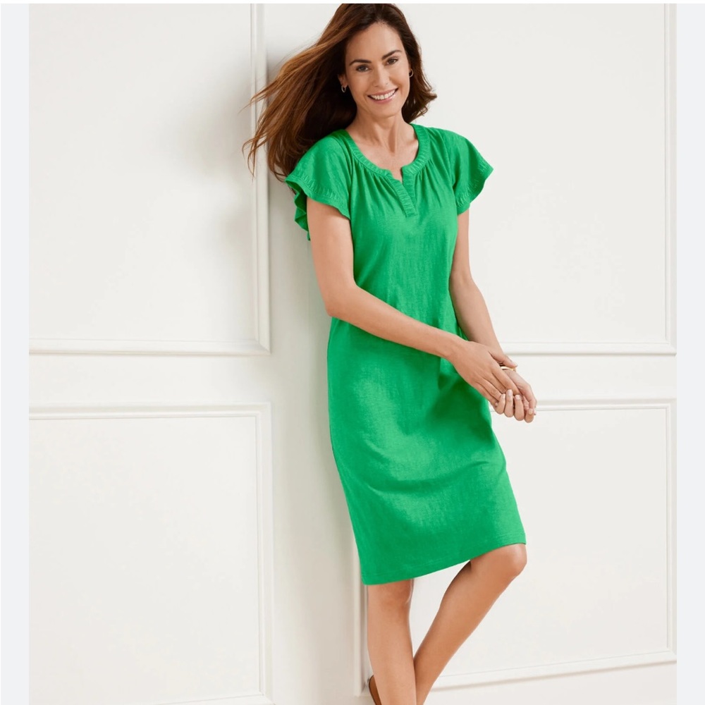Elegant Green Women's Dress